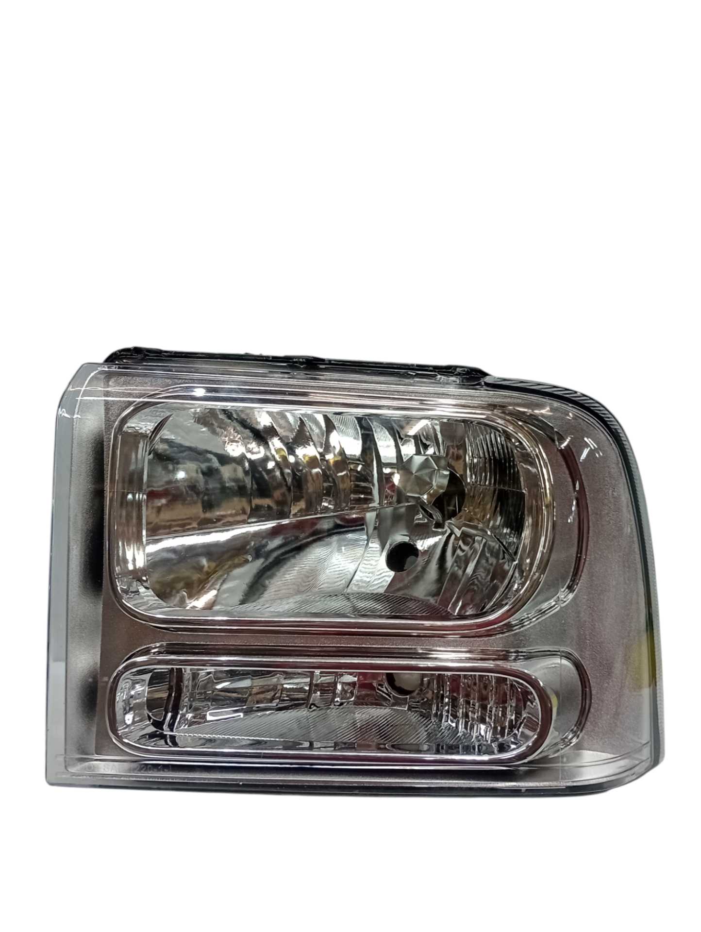 Farol F250 Cromado Lado Esquerdo 1998/2012
