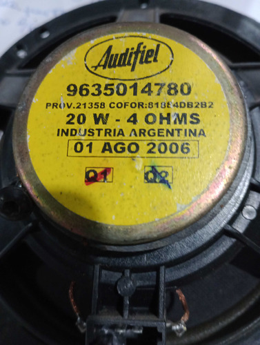 Auto Falante Porta  Peugeot 307 Ano 2007/2012 Código 9635014