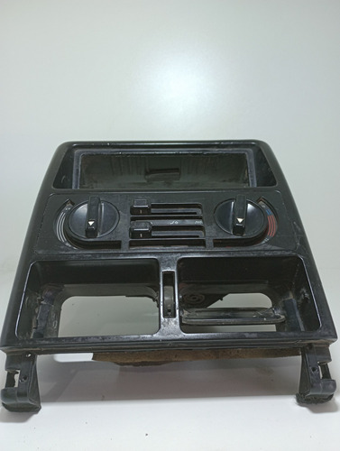 Painel Central Uno 1999/2004 Preto Moldura Fiat Cx41 Preto